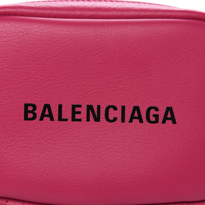 Balenciaga Calfskin Logo XS Everyday Camera Bag Rose Indien Black 9 of 10