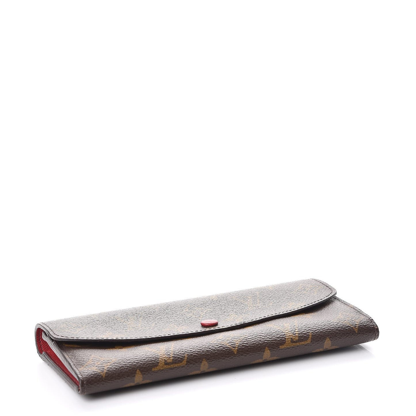 Monogram Emilie Wallet Red