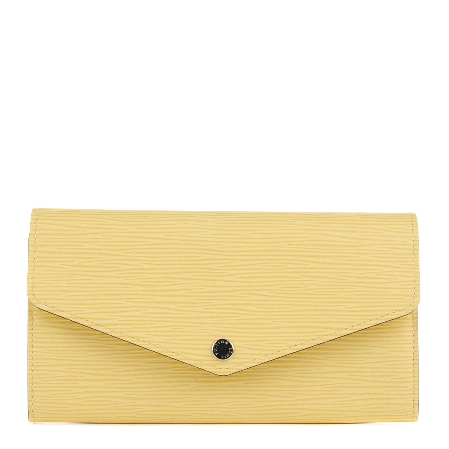 Louis Vuitton Epi Sarah Wallet Jaune Pale 1 of 7