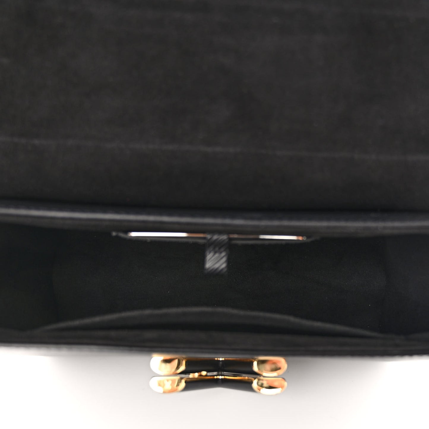 Epi Twist Braided Strap Shoulder Bag MM Black