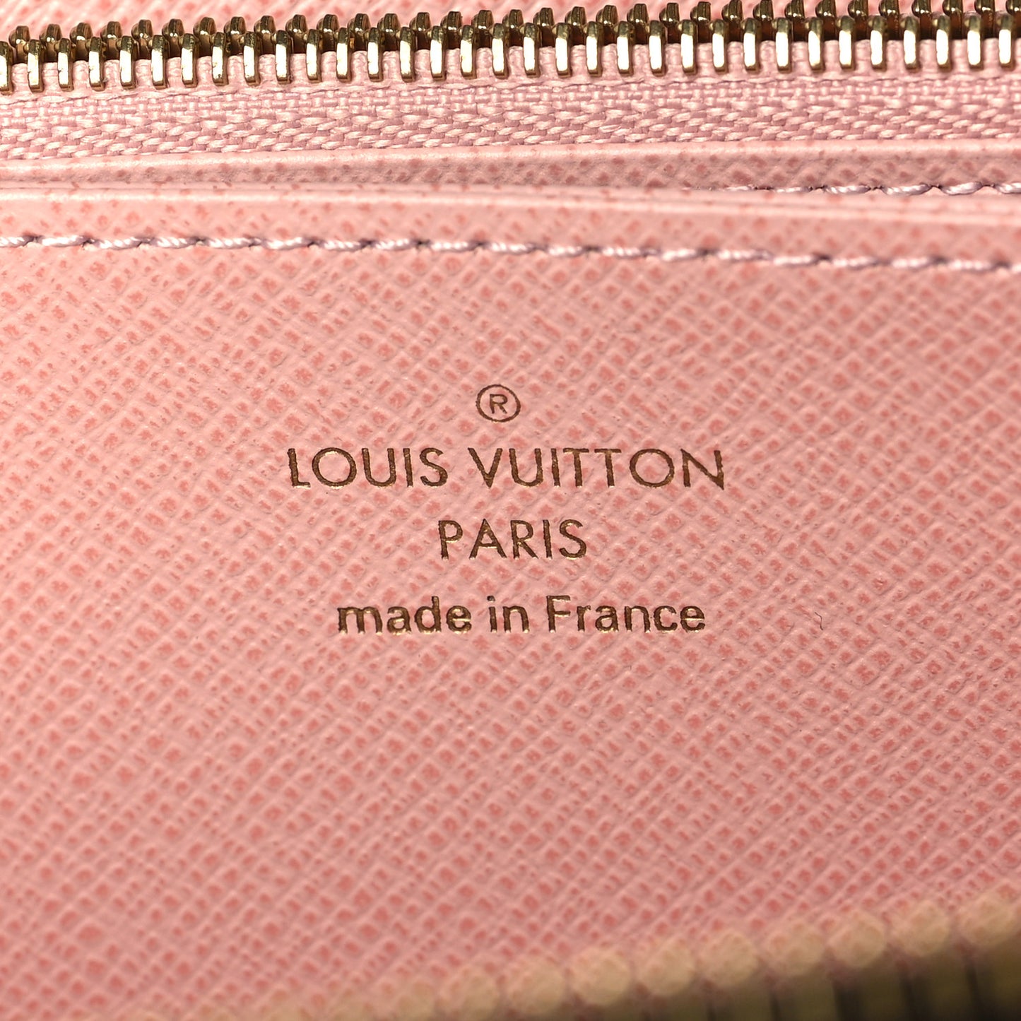Monogram Zippy Wallet Rose Ballerine