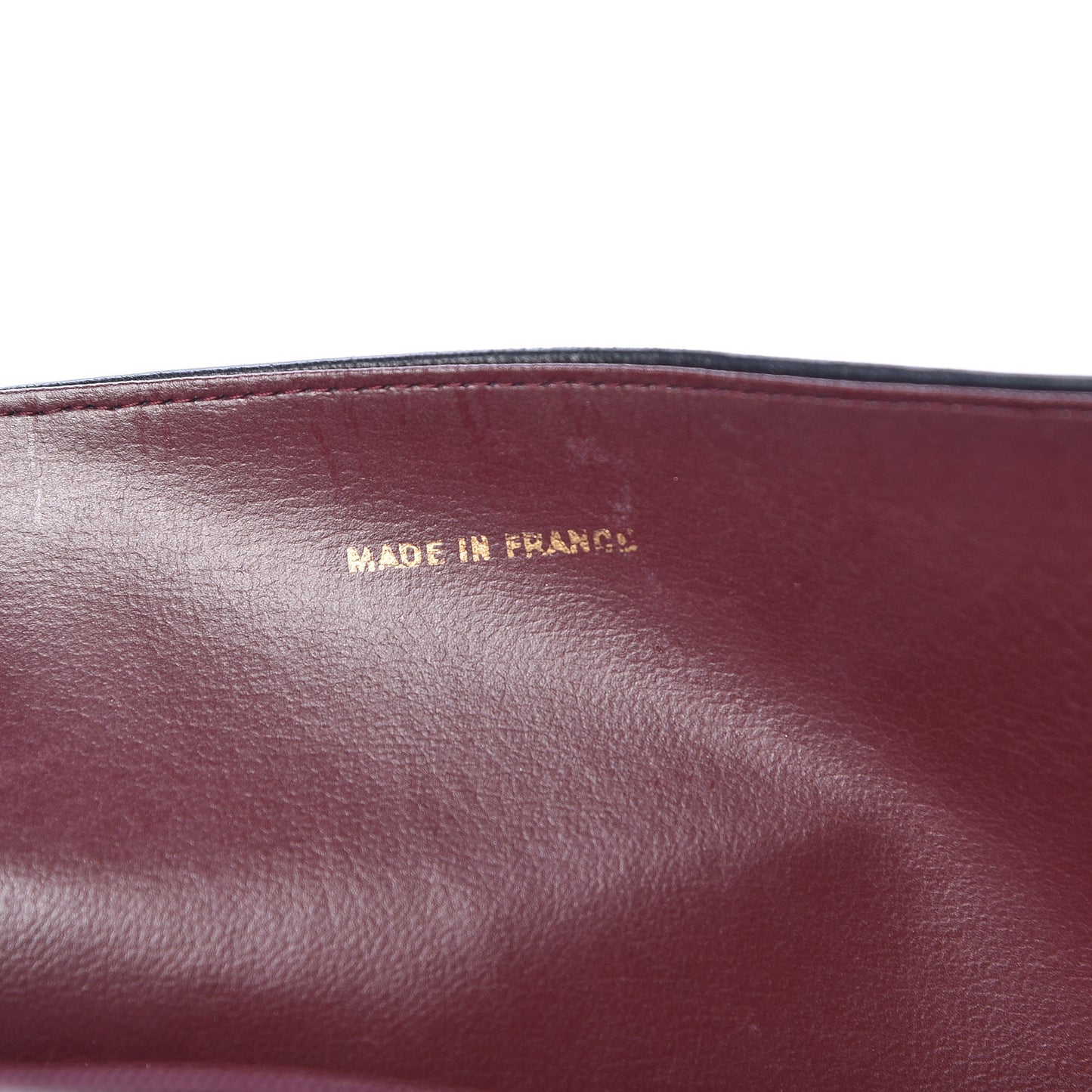 Lambskin Quilted Small Single Flap Black