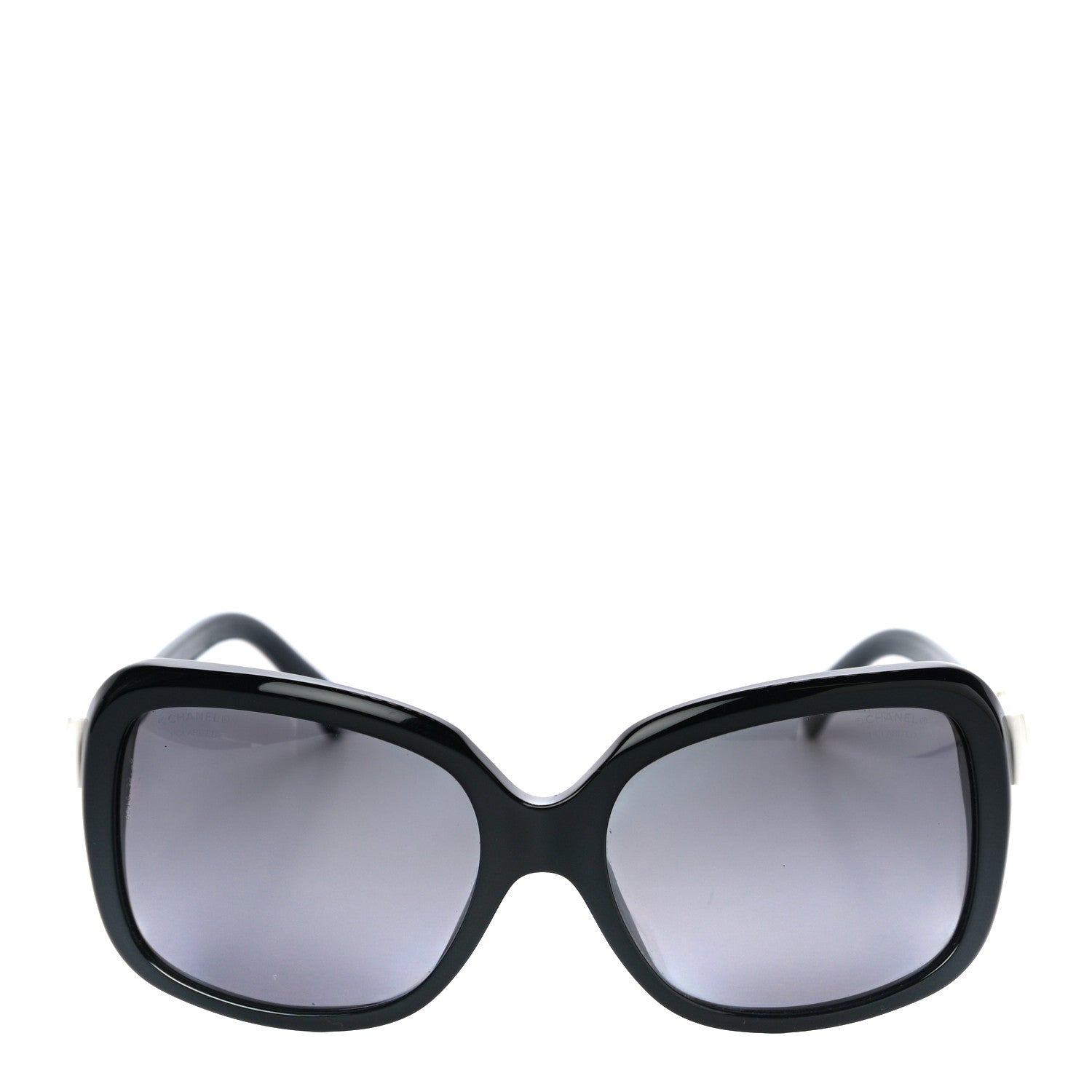 Chanel Acetate CC Bow Sunglasses 5171 Black White 4 of 7