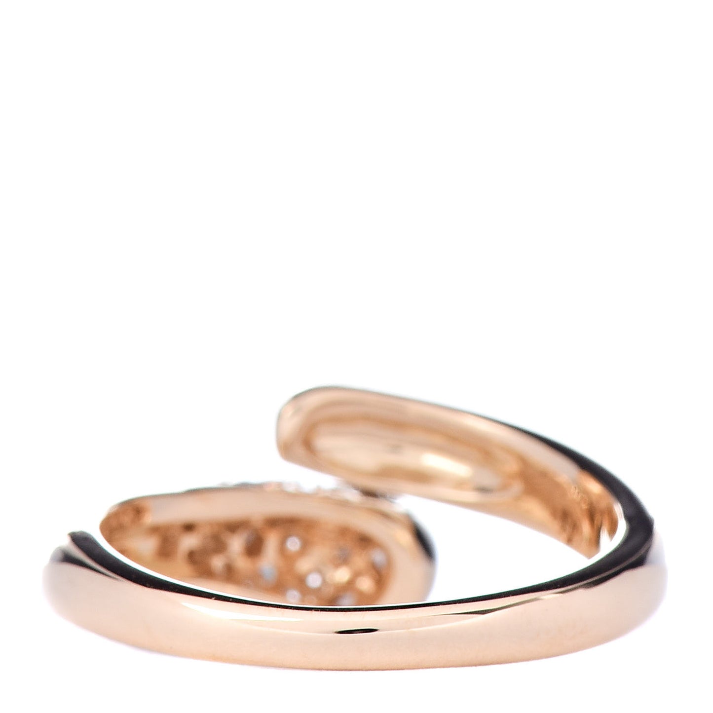 18K Yellow Gold Diamond Astrea Wrap Ring 53 6.25