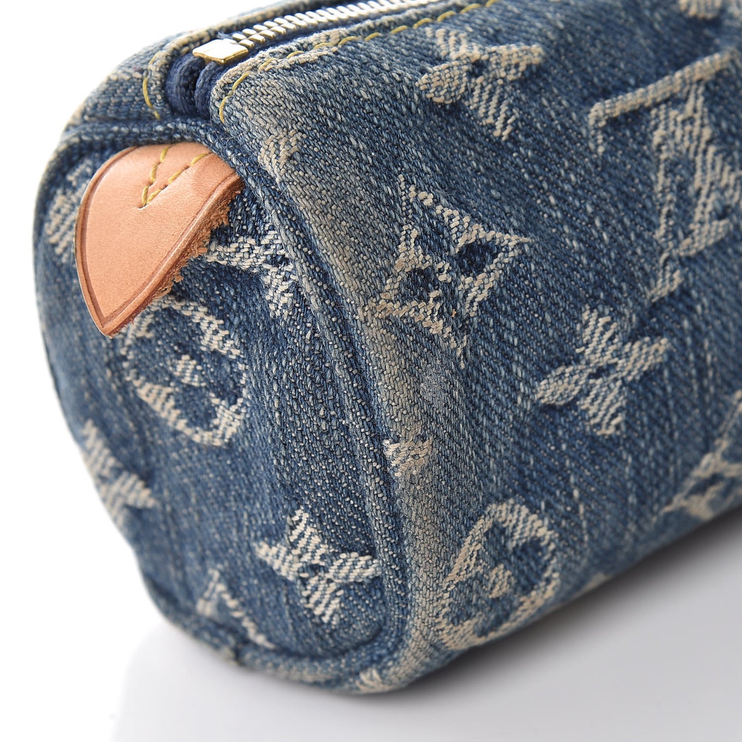 Denim Speedy GM Pochette Case