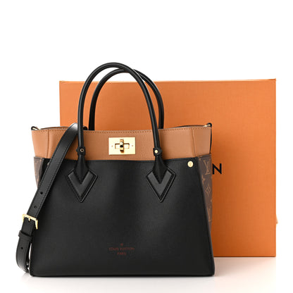 Louis Vuitton Calfskin Monogram On My Side Black 10 of 10