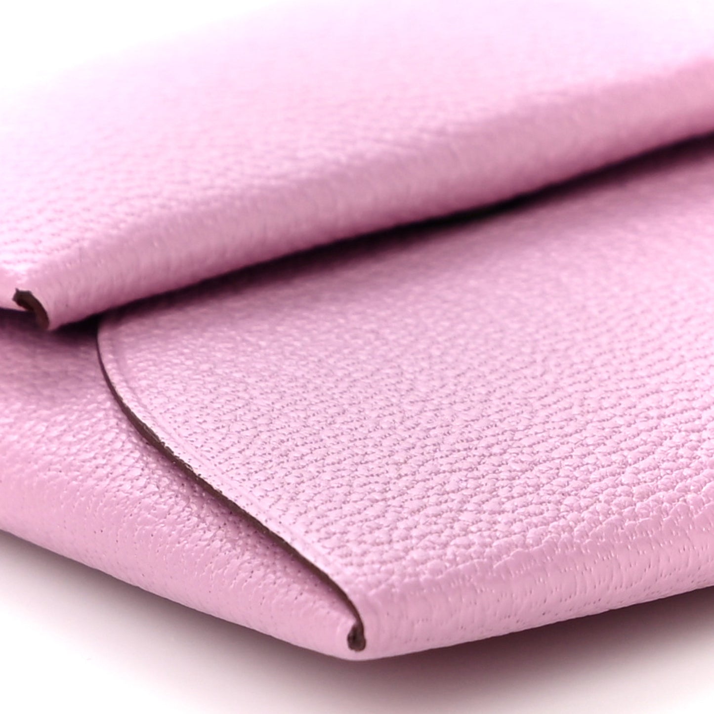 Chevre Mysore Bastia Coin Purse Mauve Sylvestre