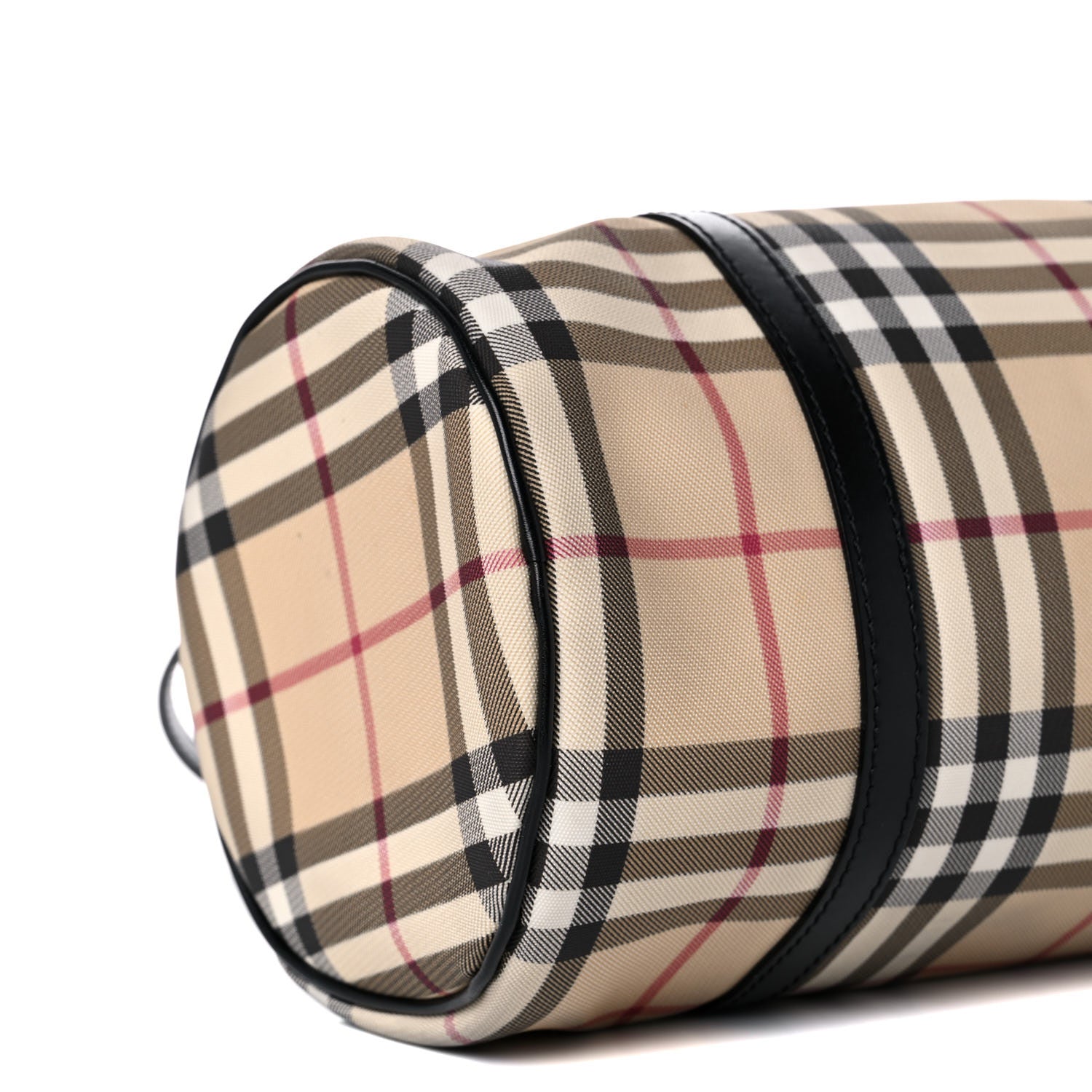 Burberry House Check Barrel Bag Black 7 of 20