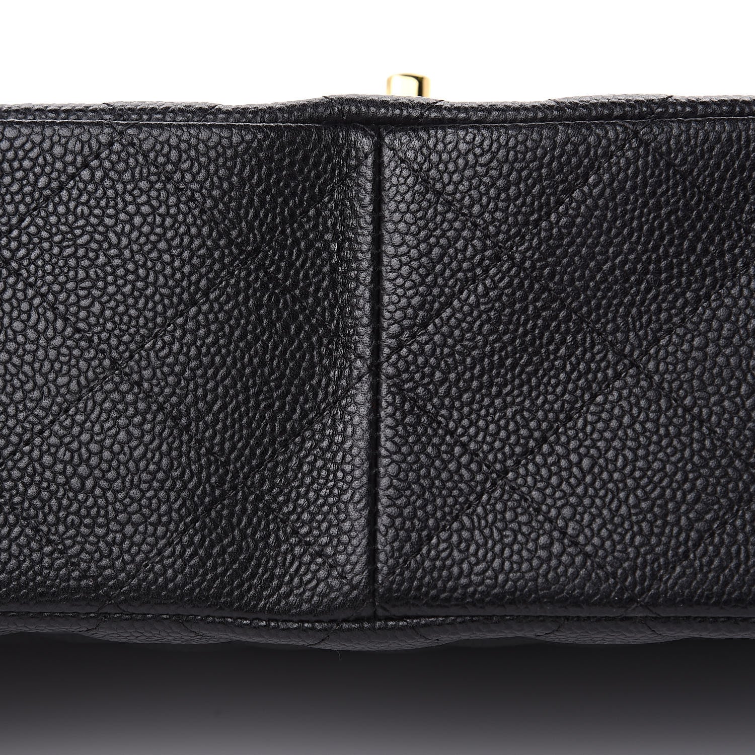 Chanel Caviar Quilted Jumbo Double Flap Black 9 of 11