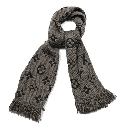 Louis Vuitton Wool Silk Logomania Scarf Verone 1 of 4