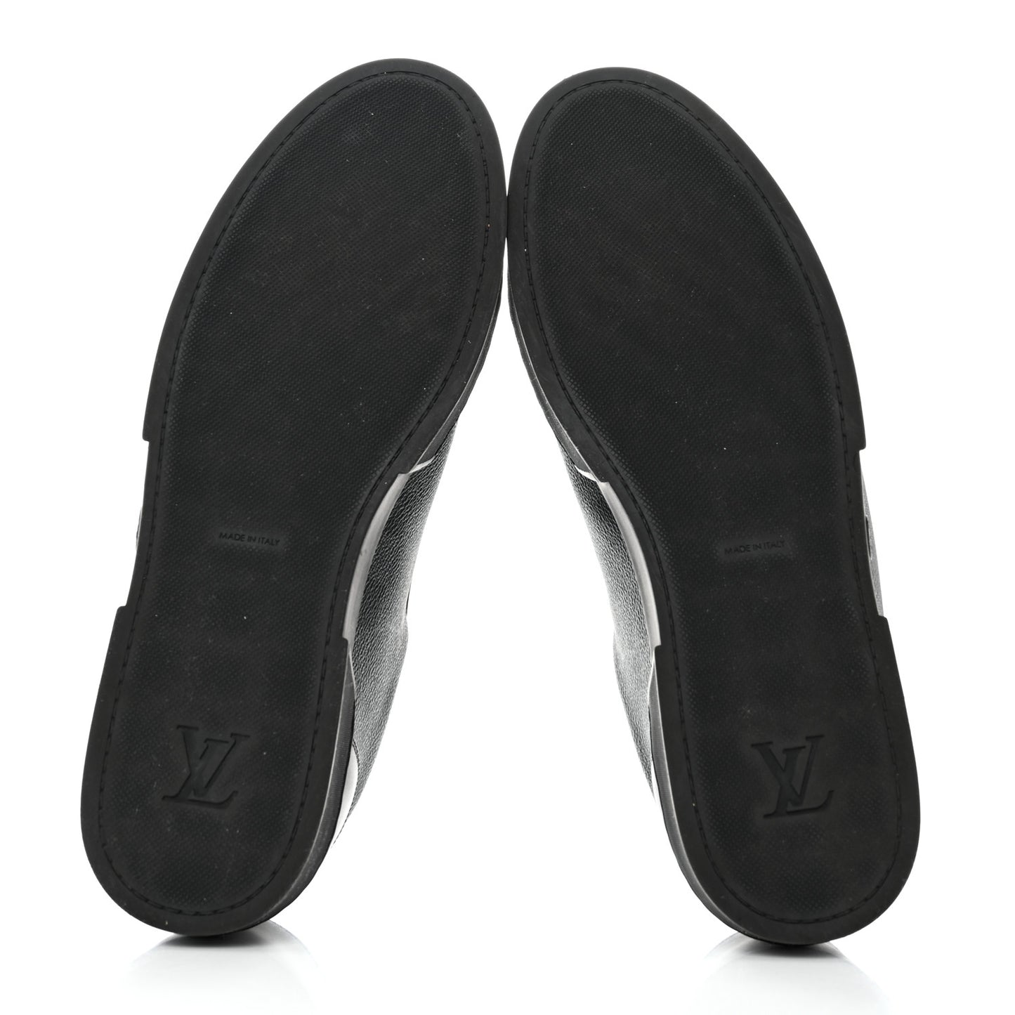 Calfskin Damier Graphite Match Up Sneakers 10