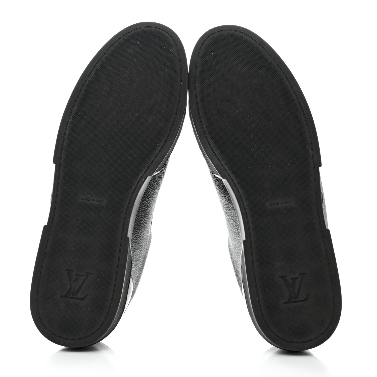 Louis Vuitton Calfskin Damier Graphite Match Up Sneakers 10 5 of 9