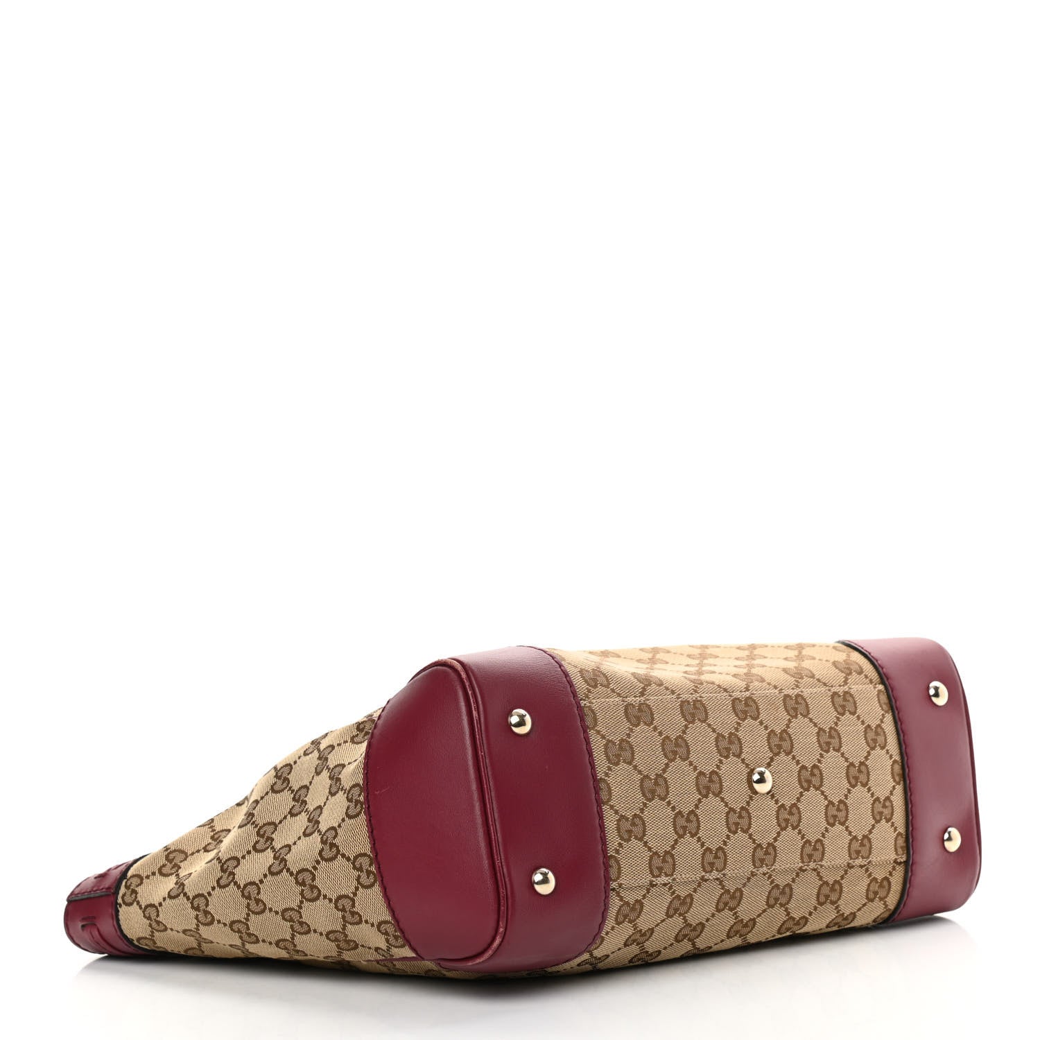 Gucci Monogram Web Medium Mayfair Tote Cherry 4 of 19