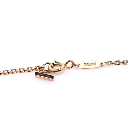Tiffany 18K Rose Gold Diamond Medium T Smile Pendant Necklace 4 of 6