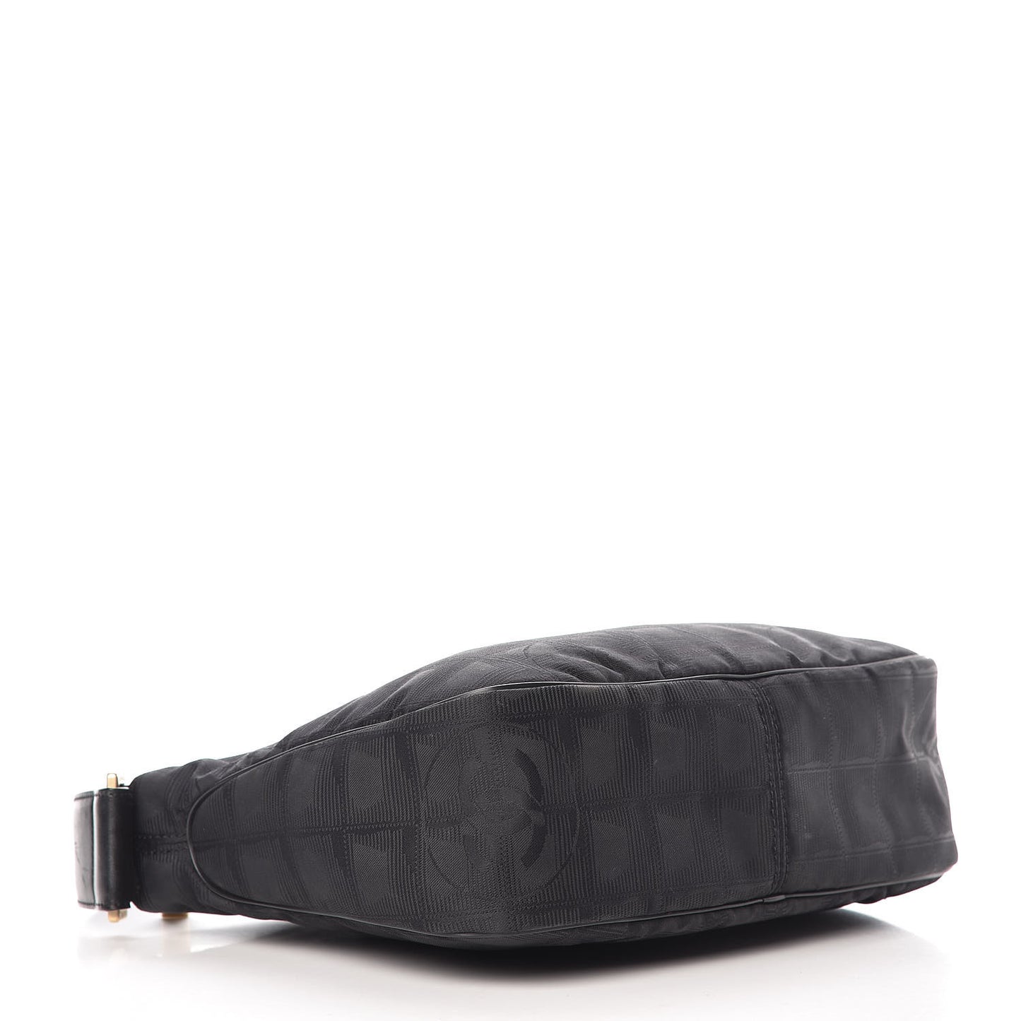 Nylon Travel Hobo Black