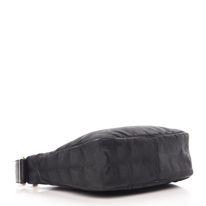 Chanel Nylon Travel Hobo Black 4 of 12