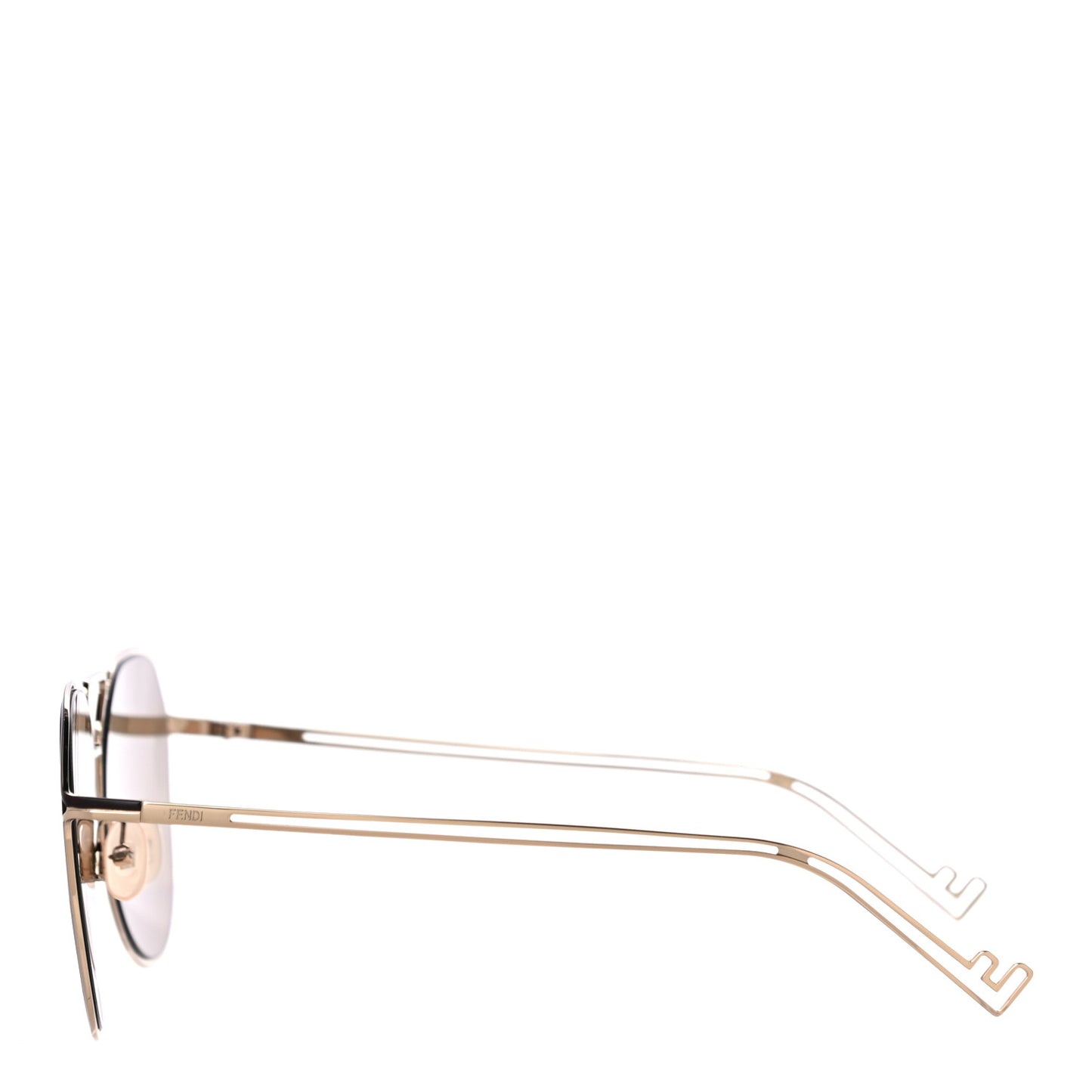 Metal Aviator Sunglasses FFM0071/S Gold