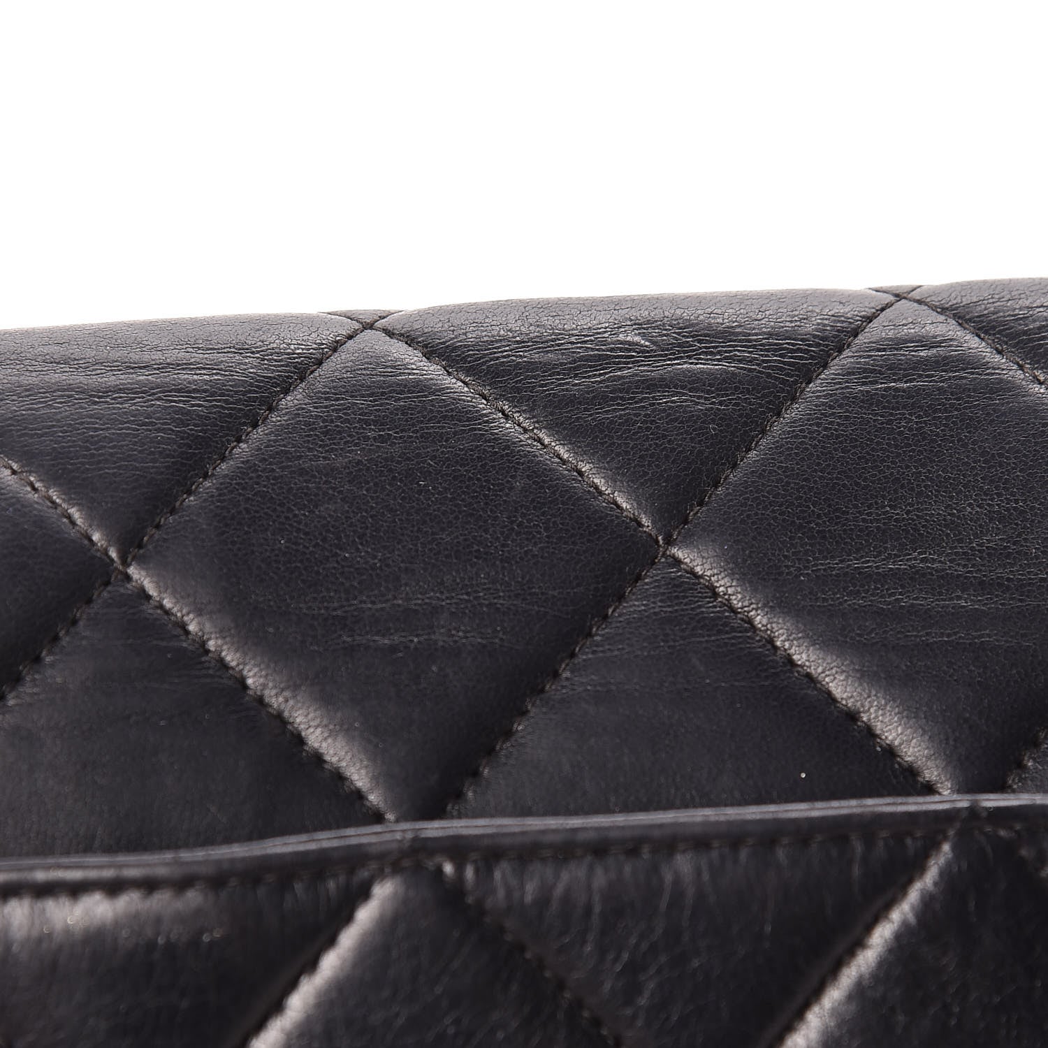 Chanel Lambskin Quilted Shoulder Bag Black 18 of 22