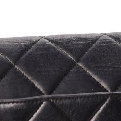 Chanel Lambskin Quilted Shoulder Bag Black 18 of 22