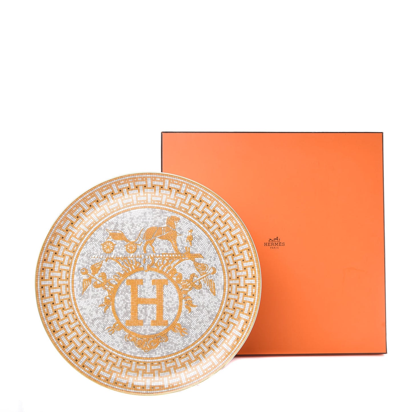 Porcelain Mosaique au 24 Tart Platter