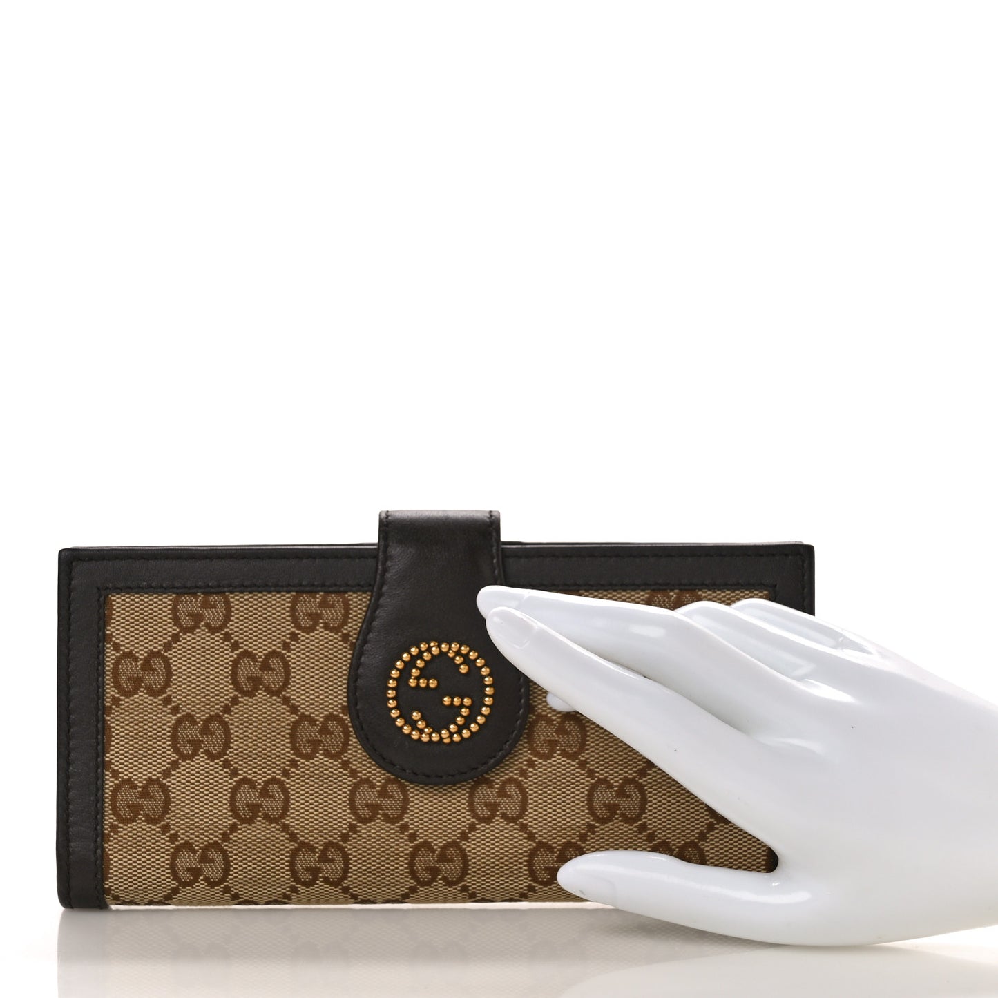 Monogram Scarlett Continental Wallet Dark Brown