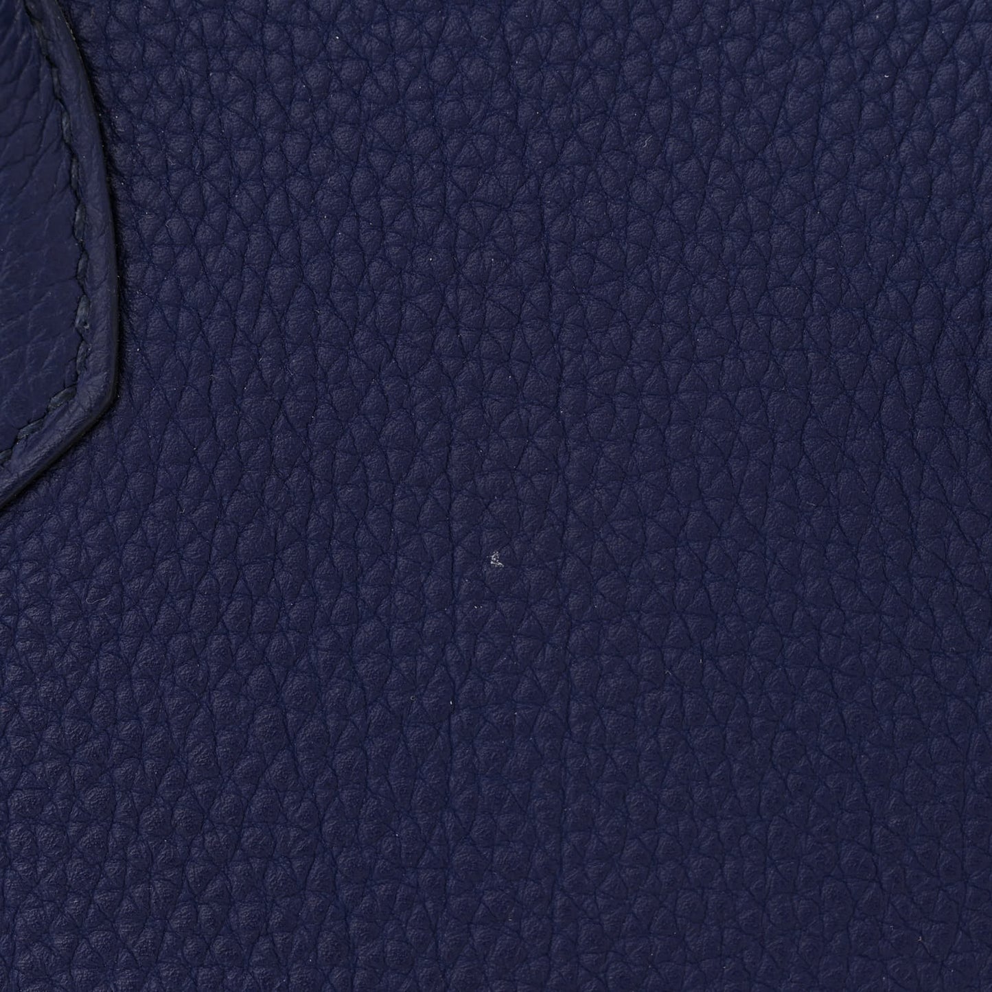 Togo Swift Officier Birkin 30 Bleu Encre Rouge H