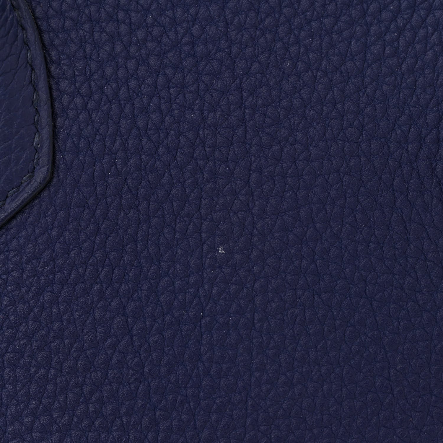 Hermes Togo Swift Officier Birkin 30 Bleu Encre Rouge H 11 of 13
