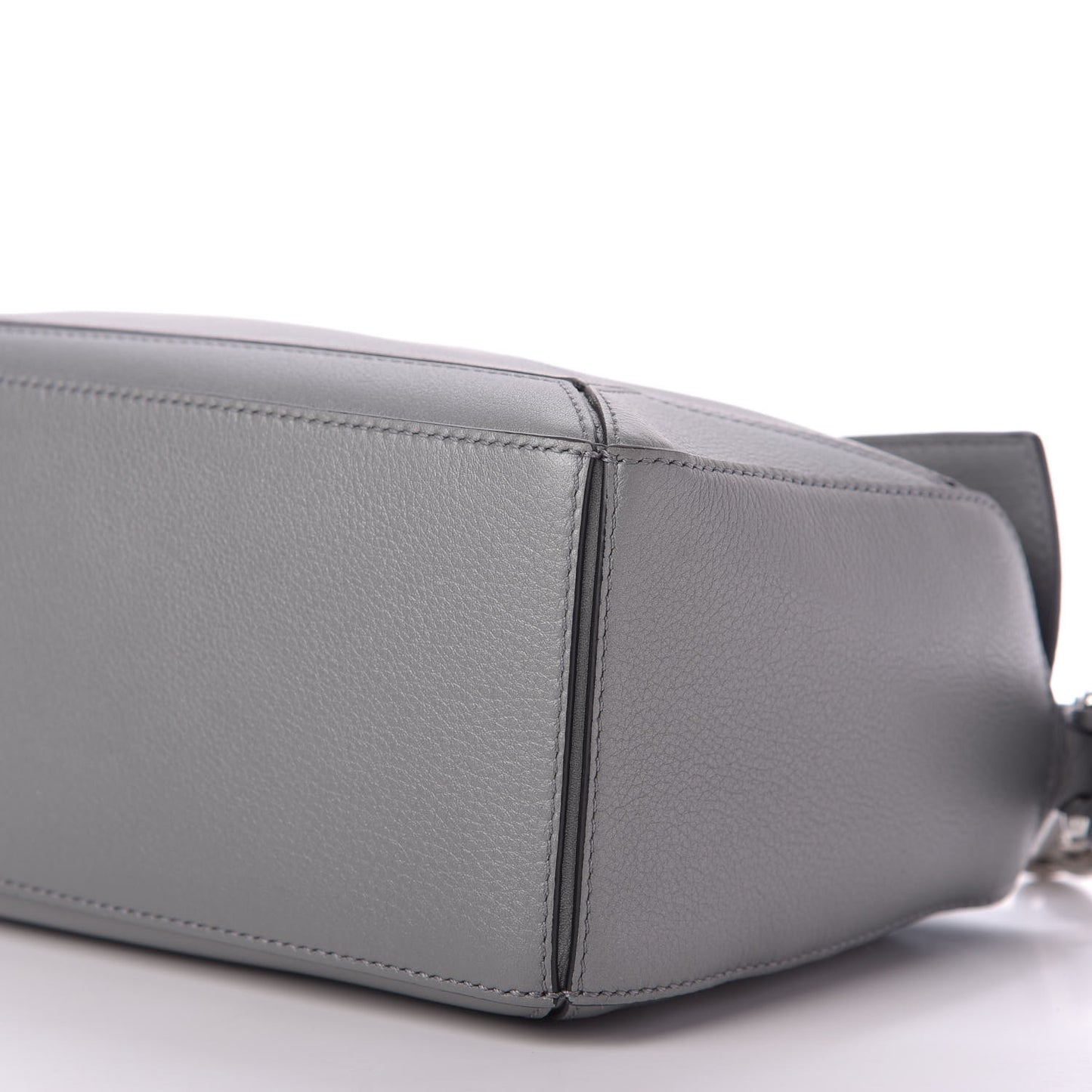 Calfskin Small Puzzle Bag Gunmetal