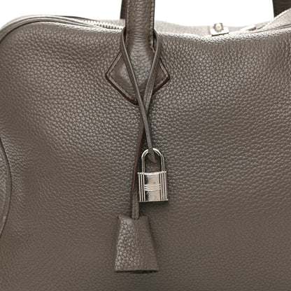 Hermes Taurillon Clemence Victoria II 35 Etain 8 of 17