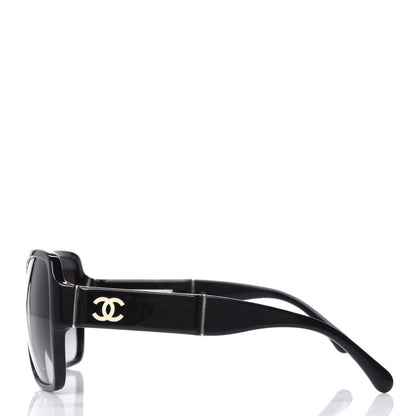 Chanel CC Sunglasses 1345 Black 3 of 4