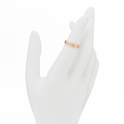 Cartier 18K Pink Gold 3.5mm LOVE Wedding Band Ring 48 4.5 2 of 4