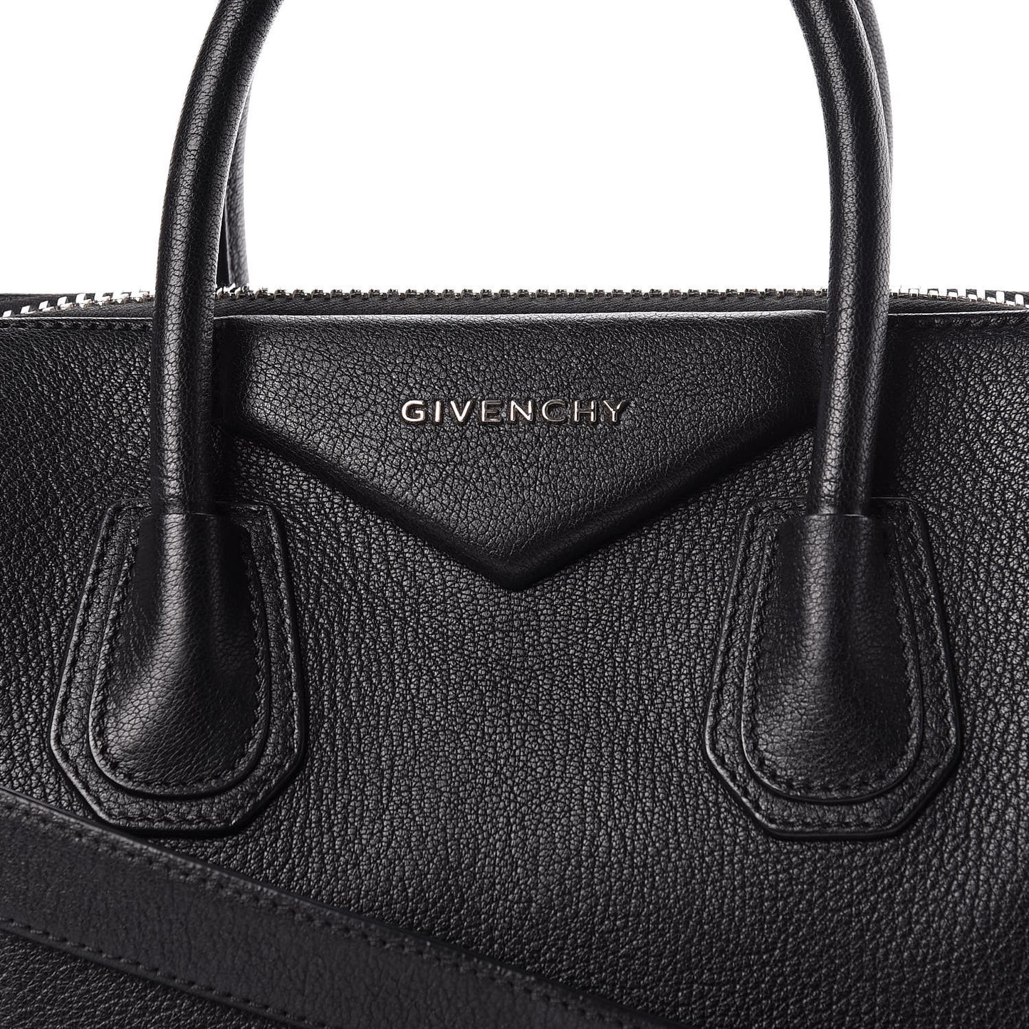 Sugar Goatskin Small Antigona Black