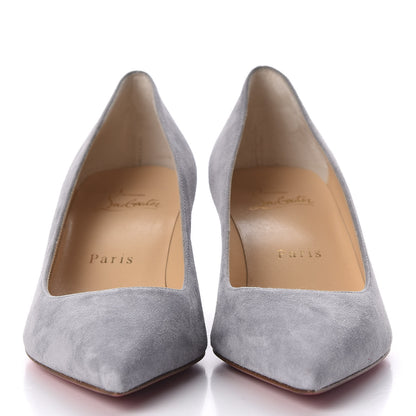 Christian Louboutin Veau Velours So Kate 55 Pumps 35 Light Blue 3 of 8