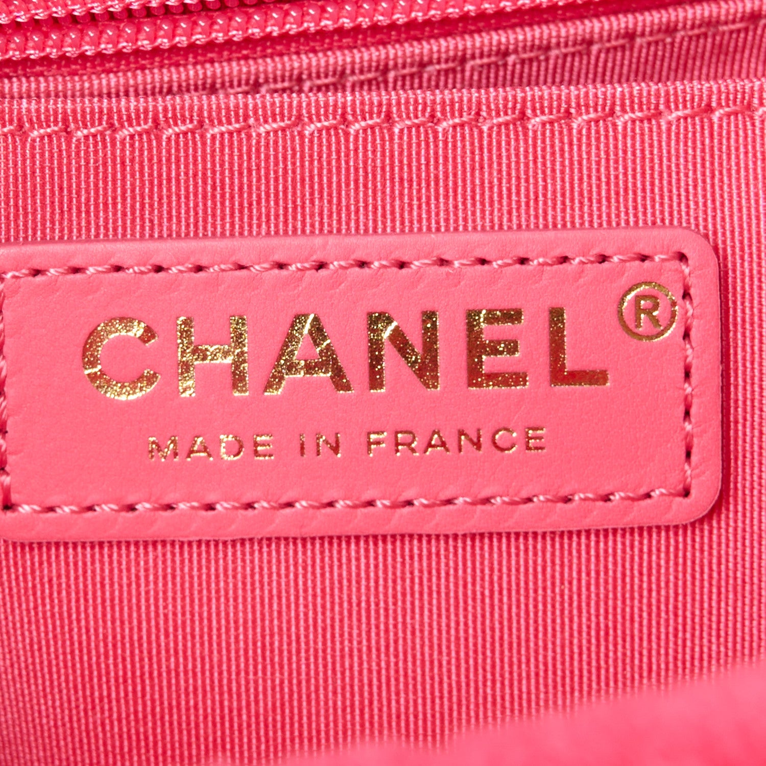 Chanel Shearling Quilted Bucket Bag Fuchsia 7 of 12