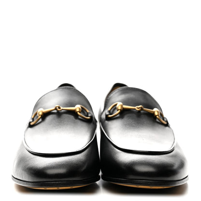 Gucci Calfskin Womens Jordaan Loafers 39 Black 3 of 10