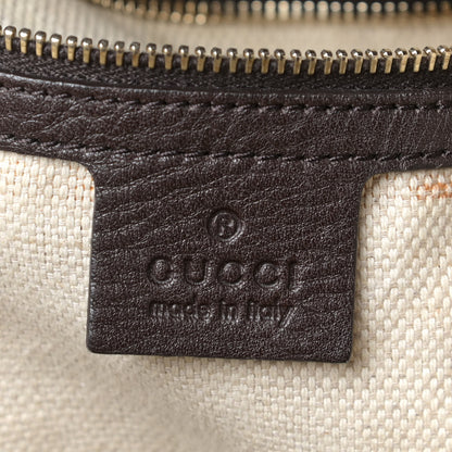 Gucci Monogram Medium Diana Bamboo Shoulder Bag Dark Brown 9 of 21