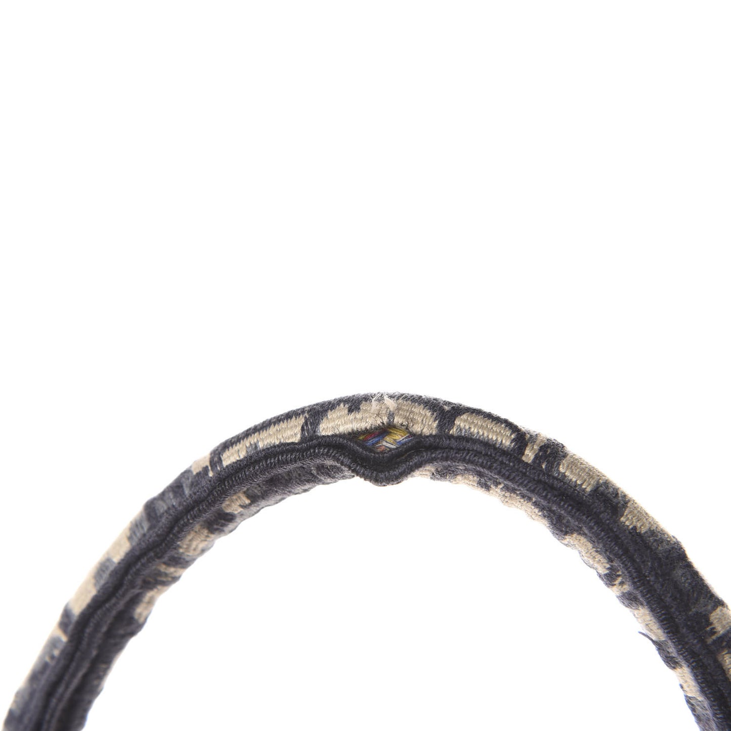 Oblique Book Tote Blue Multicolor