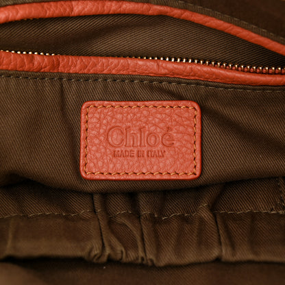 Chloe Calfskin Medium Marcie Satchel Indian Summer 6 of 13