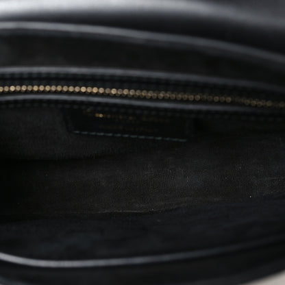 Christian Dior Calfskin Mini D Fence Saddle Bag Black 5 of 10