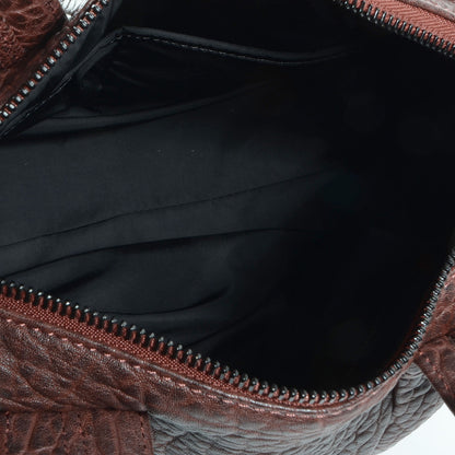 Alexander Wang Pebbled Lambskin Rocco Raisin 5 of 7