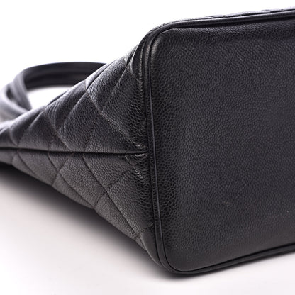 Chanel Caviar Quilted Medallion Tote Black 8 of 16
