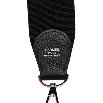 Hermes Taurillon Clemence Evelyne III PM Black 10 of 11