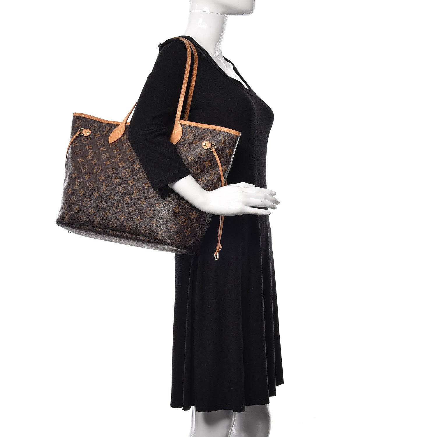 Louis Vuitton Monogram Neverfull MM 2 of 11