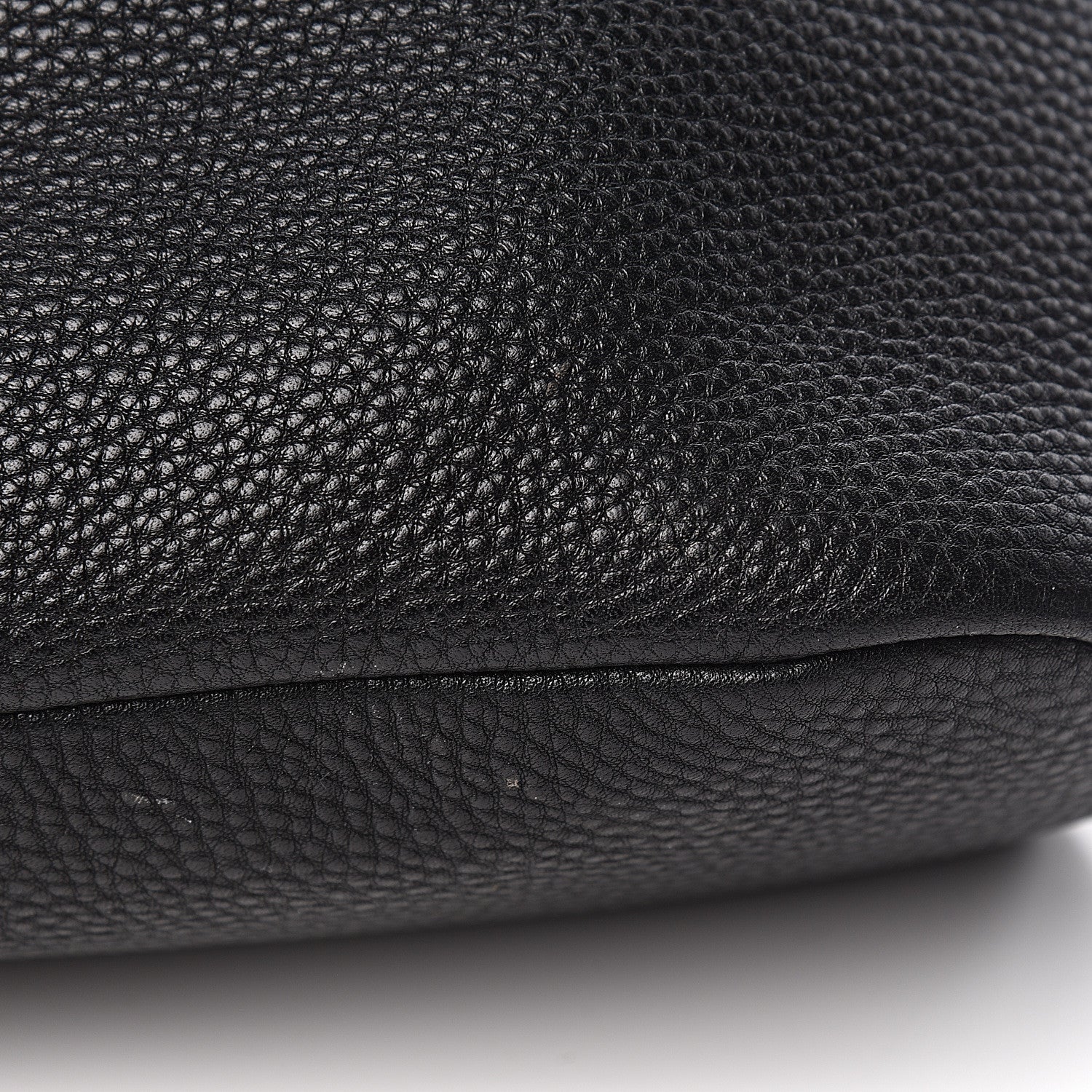 Prada Vitello Daino Embossed Logo Hobo Black 20 of 21