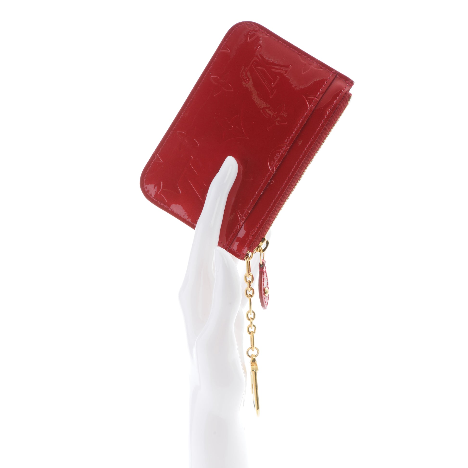 Louis Vuitton Vernis Key Pouch Pomme D'Amour 3 of 6