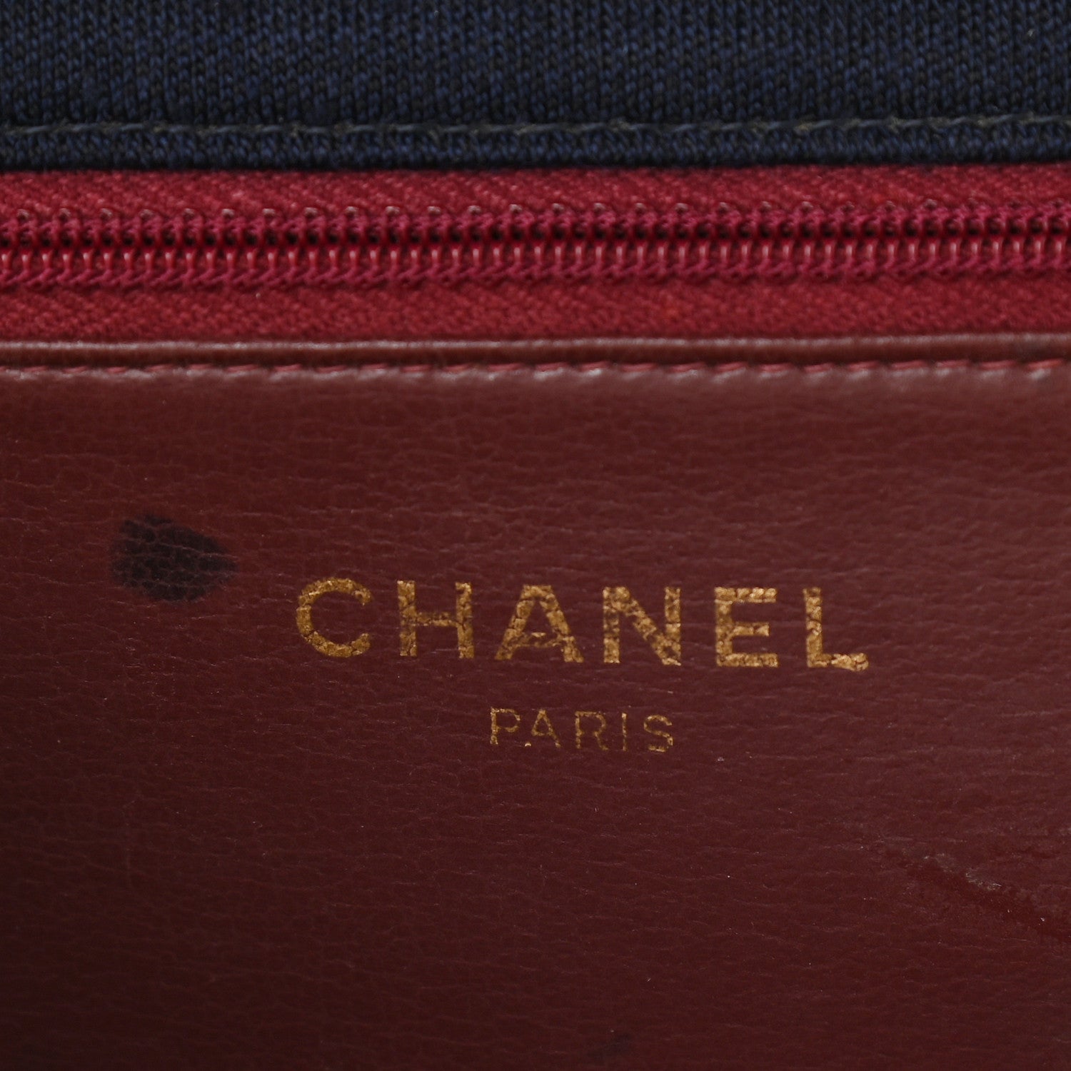 Chanel Jersey Diamond Stitched Small Single Flap Navy Blue 6 of 11