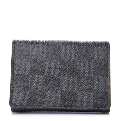 Louis Vuitton Damier Graphite Enveloppe Carte De Visite 1 of 7