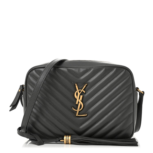 Calfskin Matelasse Monogram Lou Camera Bag Storm