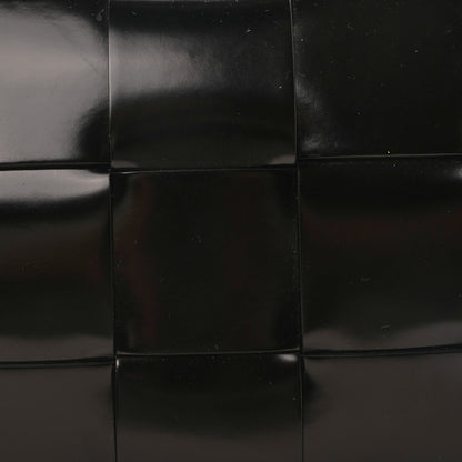 Bottega Veneta Spazzolato Intrecciato Maxi Cassette Crossbody Bag Black 6 of 9