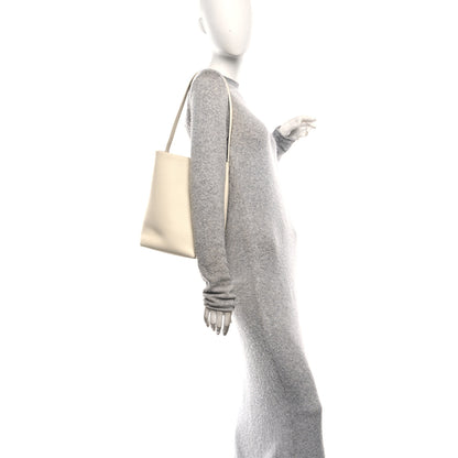 The Row Grained Calfskin Medium N/S Park Tote Ivory 2 of 9